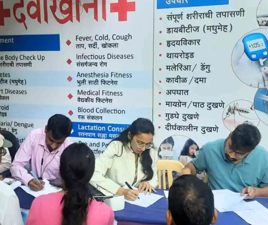 Dr. Chaitali - Lactation Consultant in Pimpri - at Health Camp in Pimpri Chinchwad